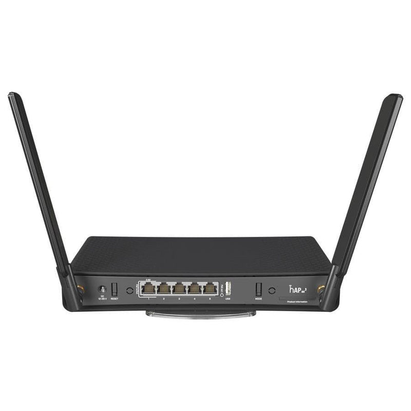 MikroTik hAP ax3 4 Gigabit 1 Port 2.5G PoE 1800Mbps Wi-Fi 6 Router C53UIG+5HPAXD2HPAXD