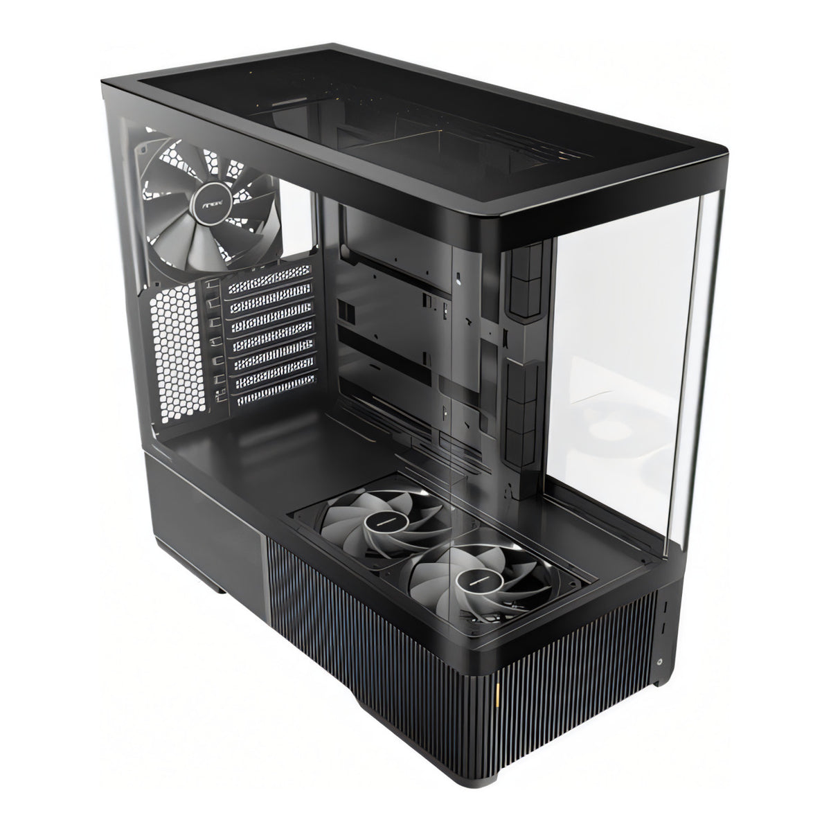 Antec C6 Curve Air Mid-Tower ATX Gaming Black PC Case