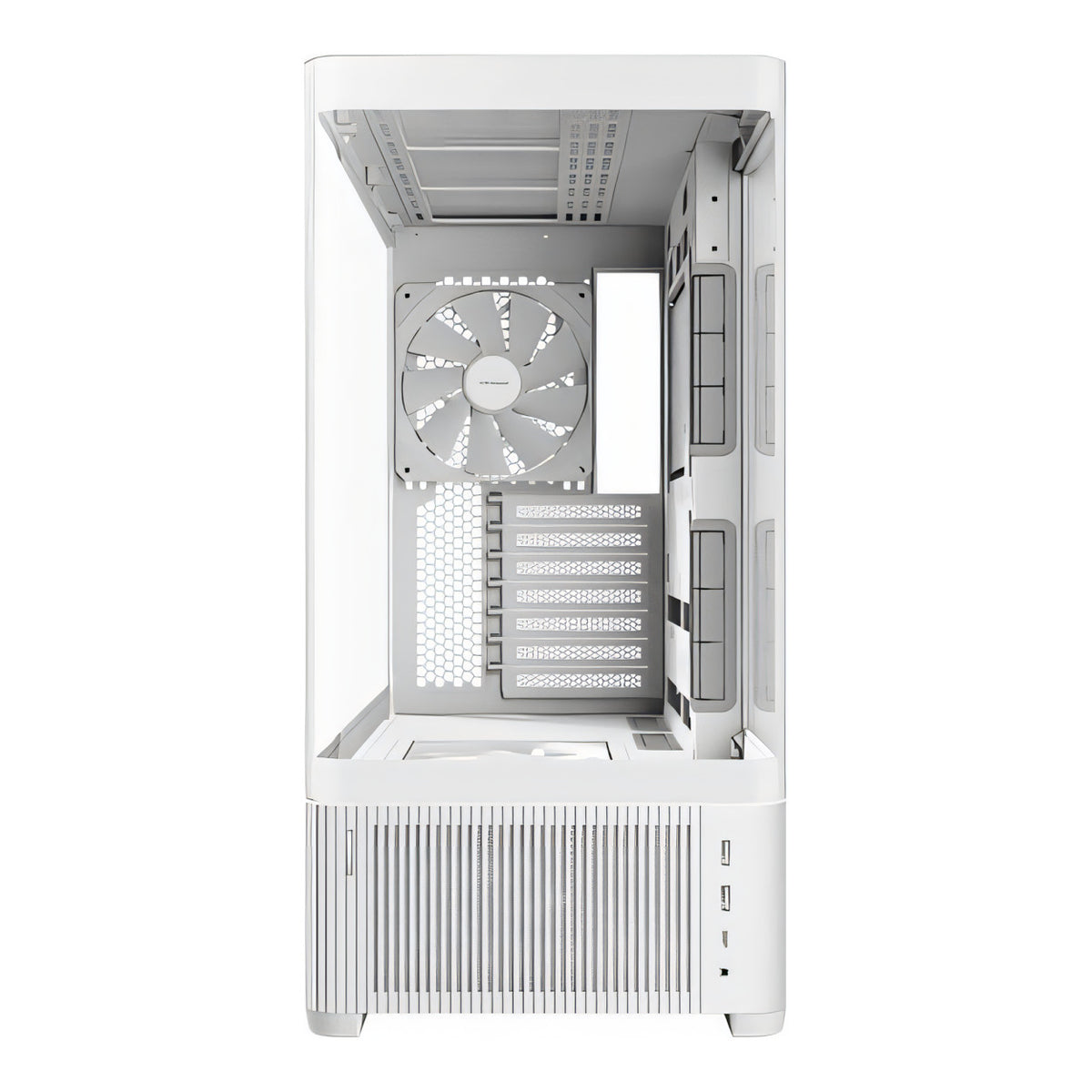 Antec C6 Curve Air Mid-Tower ATX Gaming White PC Case C6 CURVE AIR WHITE