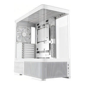 Antec C6 Curve Air Mid-Tower ATX Gaming White PC Case C6 CURVE AIR WHITE