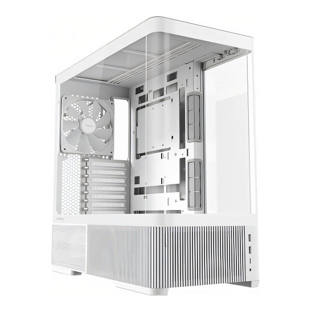Antec C6 Curve Air Mid-Tower ATX Gaming White PC Case C6 CURVE AIR WHITE