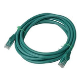 Unbranded CAT6 UTP Bare Copper RJ45 Patch Lead 2m Green C6-UT-PL-2M-GREEN
