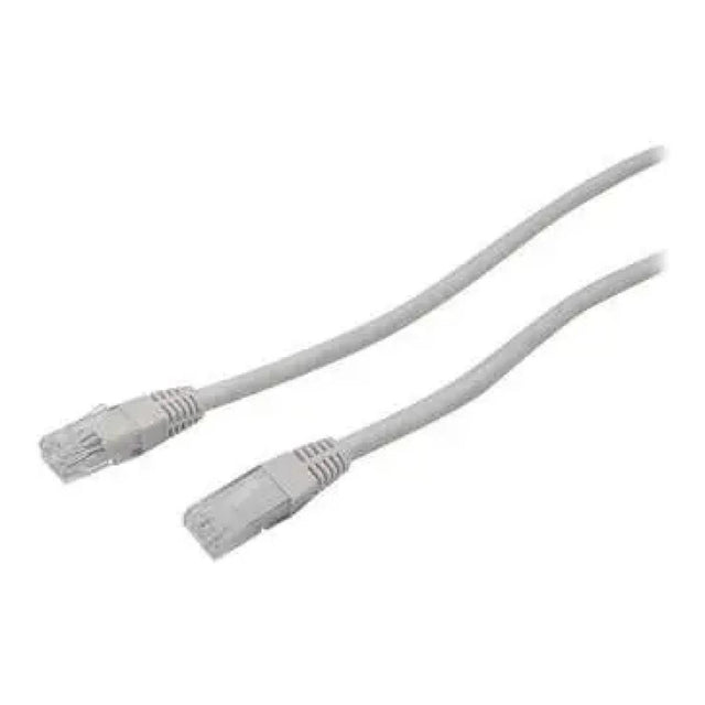 Unbranded CAT6 UTP Bare Copper RJ45 Patch Lead 3m Grey C6-UT-PL-3M-GR