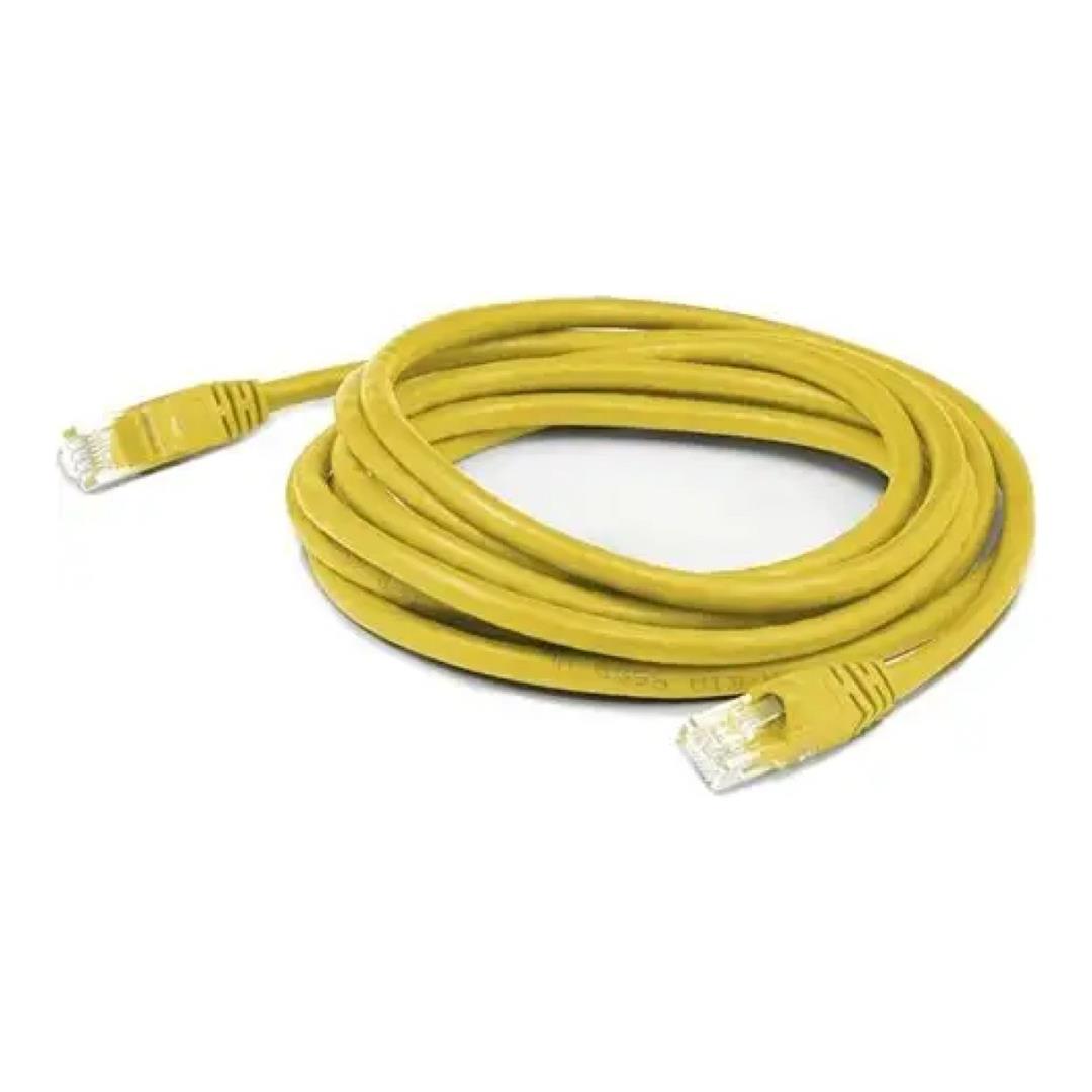 Unbranded CAT6 UTP Bare Copper RJ45 Patch Lead 3m Yellow C6-UT-PL-3M-YELLOW