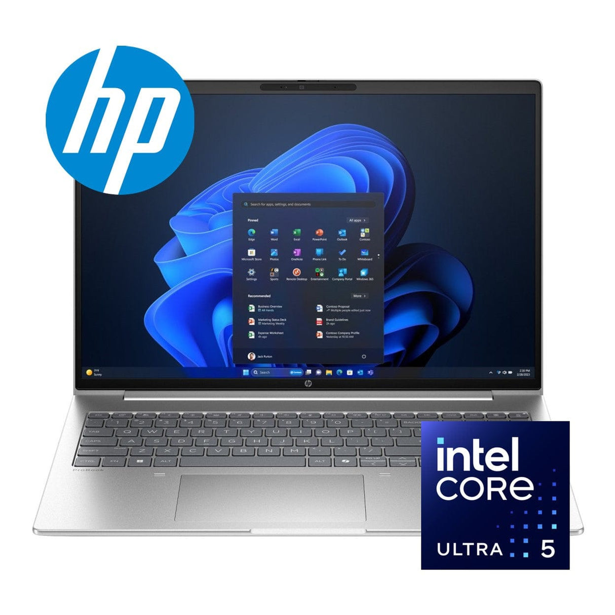 HP ProBook 4 G1i 16-inch WUXGA AI Laptop - Intel Core Ultra 5 225U 512GB SSD 16GB RAM LTE Win 11 Pro