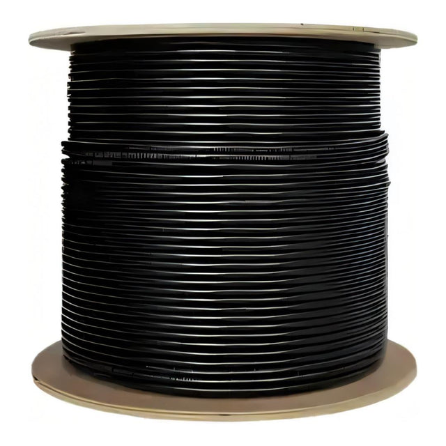 Connect 305m Cat6 STP Double Shielded Outdoor Cable - Black C6STP305