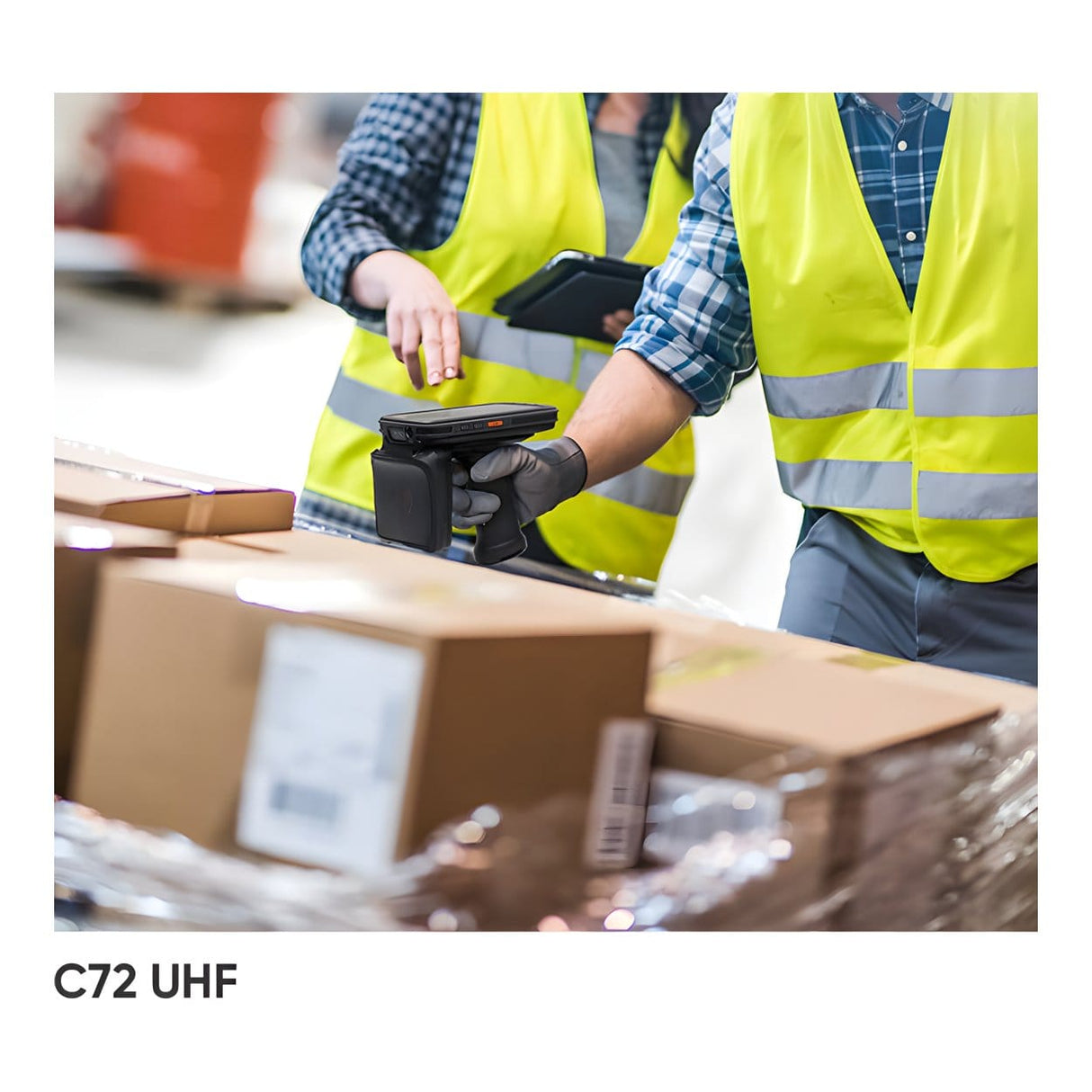 Chainway C72 UHF 4G RFID Reader Android 11 Rugged Handheld Scanner C72AL-2SE-N-PCC8R4A13