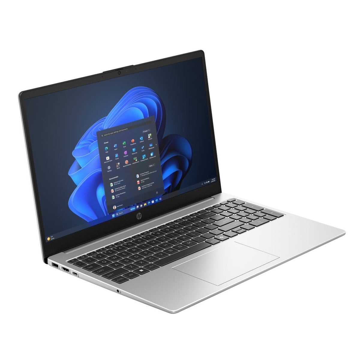 HP 250R G10 15.6-inch FHD Laptop - Intel Core 7 150U 512GB SSD 8GB RAM Win 11 Pro Silver
