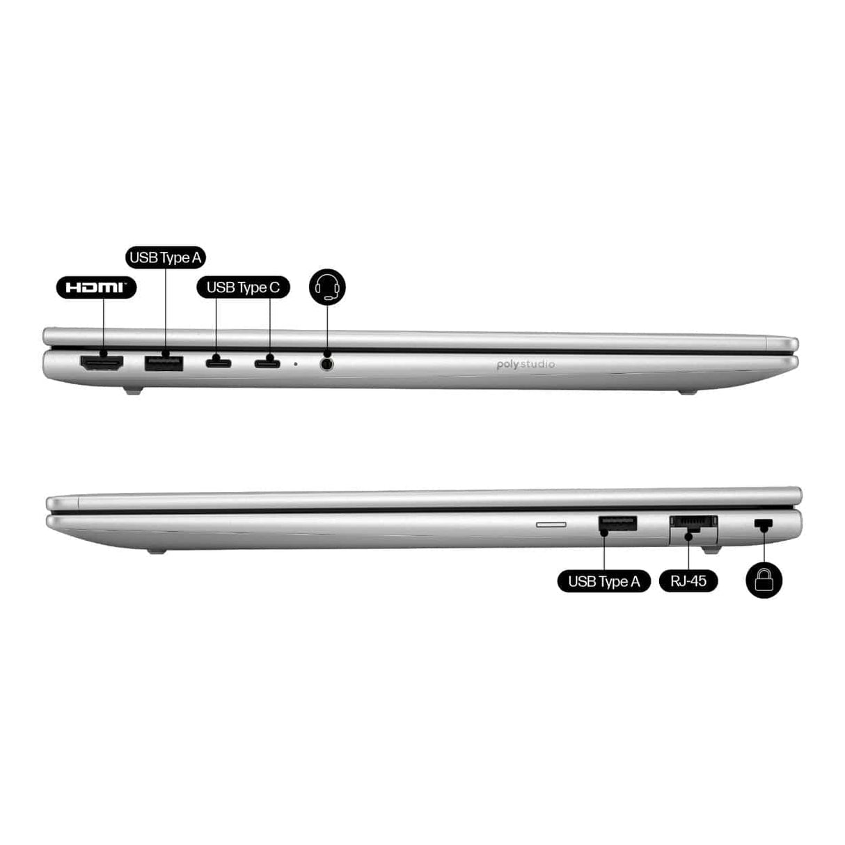 HP ProBook 4 G1iR 16-inch WUXGA Laptop - Intel Core 5 120U 512GB SSD 8GB RAM Win 11 Pro