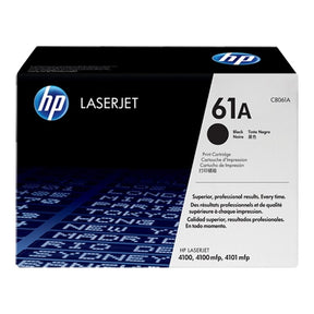 HP LaserJet 61A Black Toner Cartridge 6000 Pages Original C8061A Single-pack