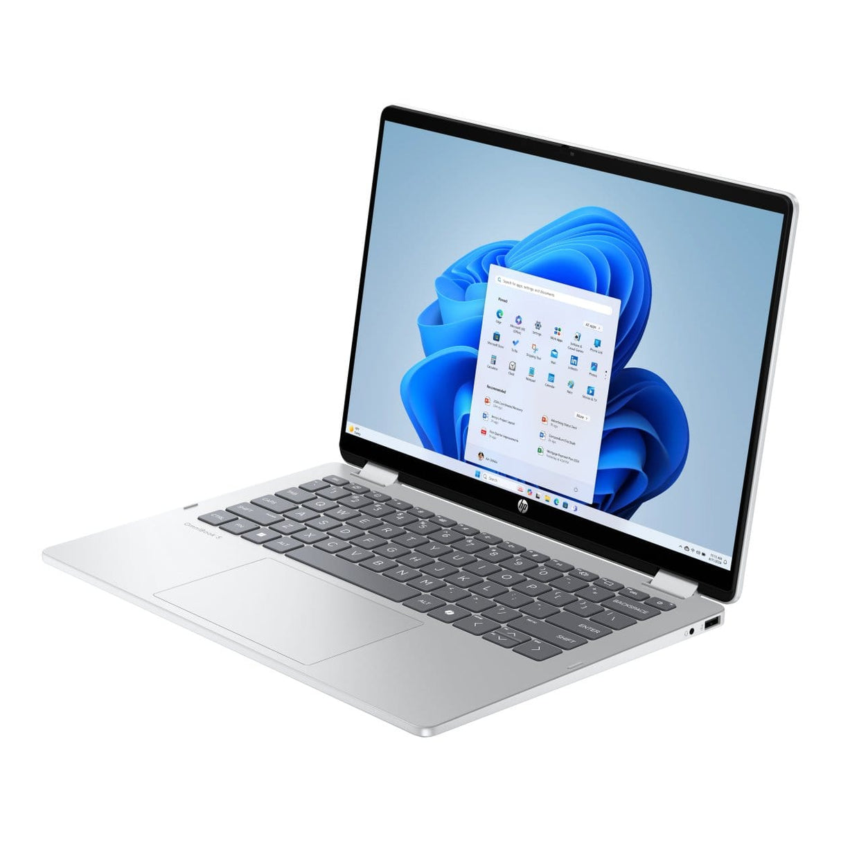 HP OmniBook 5 Flip 14-fp0001ni 14-inch 2K 2-in-1 Laptop - Intel Core 7 150U 1TB SSD 16GB RAM Win 11 Home Silver