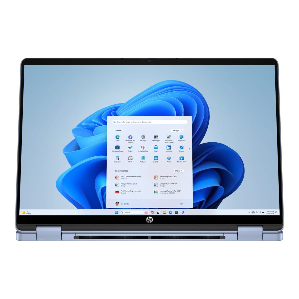 HP OmniBook 5 Flip 14-fp0008ni 14-inch 2K 2-in-1 Laptop - Intel Core 5 120U 1TB SSD 16GB RAM Win 11 Home Blue