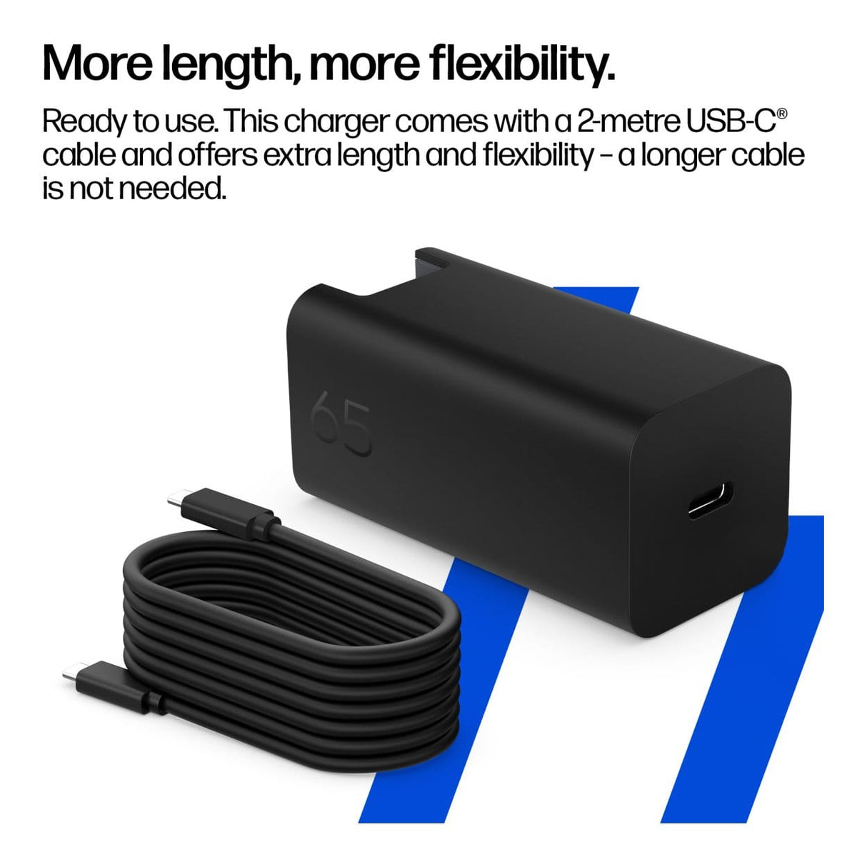 HP 65W GaN Wall Charger C90MRAA