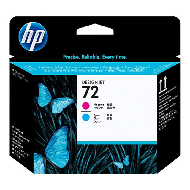 HP 72 DesignJet Magenta and Cyan Printhead C9383A