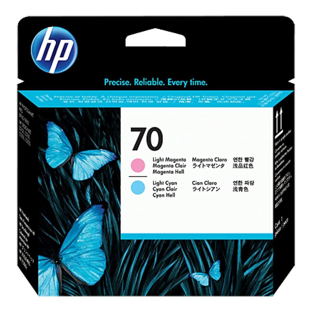 HP 70 DesignJet Light Cyan and Light Magenta Printhead C9405A