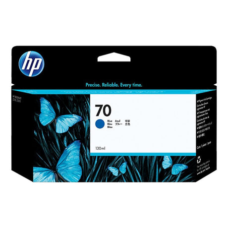 HP 70 DesignJet Blue Ink Cartridge Original C9458A Single-pack