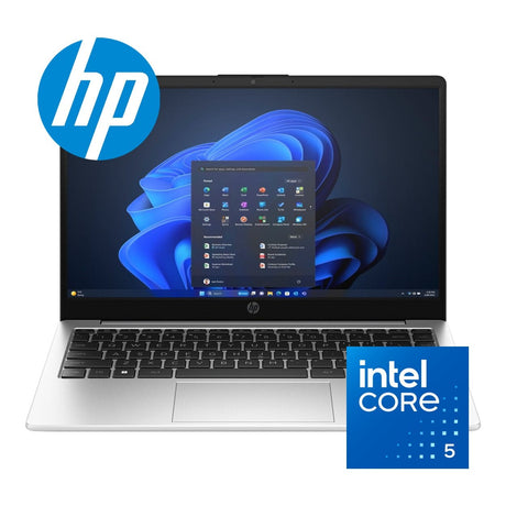 HP 240R G10 14-inch FHD Laptop - Intel Core 5 120U 512GB SSD 8GB RAM FreeDOS Silver