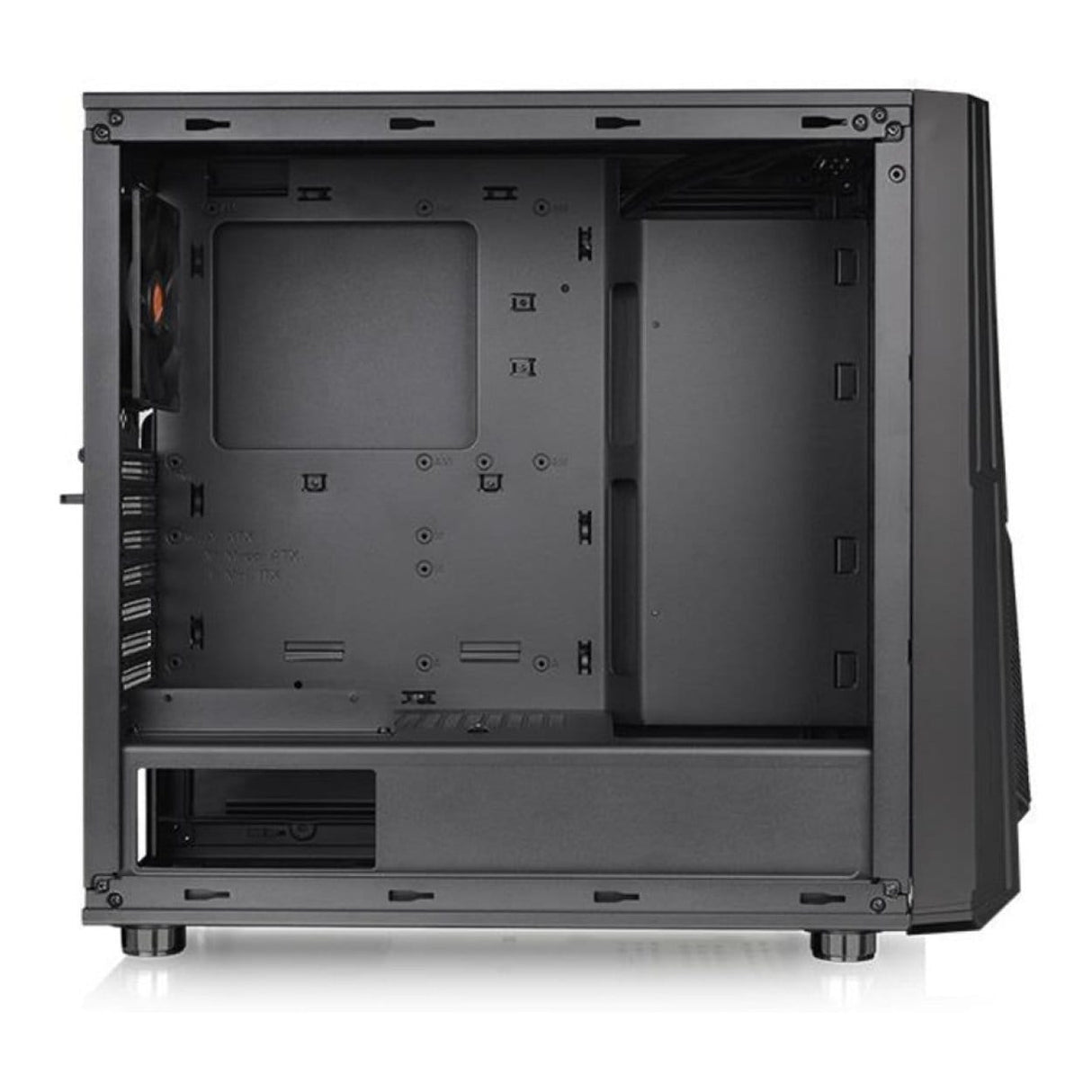 Thermaltake Commander C35 TG ARGB Edition Midi Tower Black Gaming PC Case CA-1N6-00M1WN-00