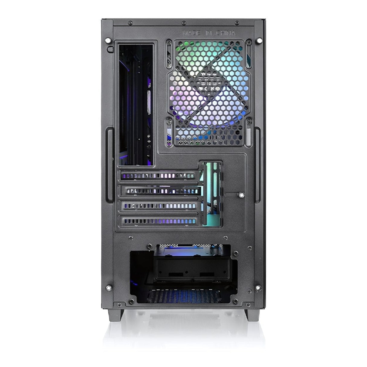 Thermaltake Versa H16 TG ARGB Micro Tower Black Gaming PC Case CA-1Y8-00S1WN-02