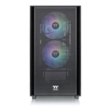 Thermaltake Versa H16 TG ARGB Micro Tower Black Gaming PC Case CA-1Y8-00S1WN-02