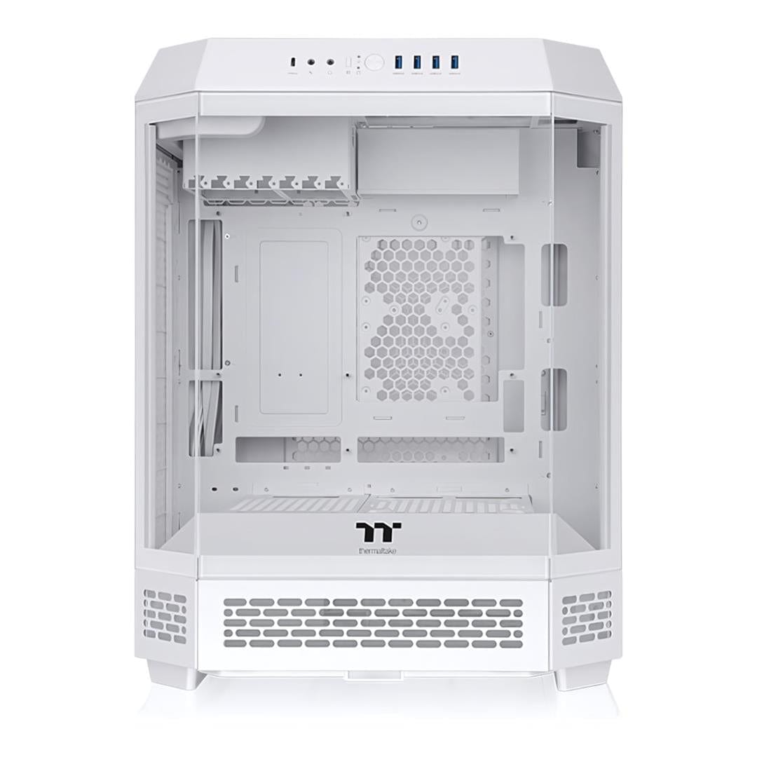 Thermaltake The Tower 600 Mid Tower ATX Snow Gaming PC Case CA-1Z1-00M6WN-00