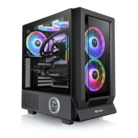 Thermaltake Ceres 350 MX Midi Tower ATX Black PC Case CA-1Z3-00M1WN-00