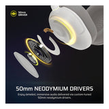 Corsair HS35 v3 Wired Gaming Headset - White CA-9011400-WW