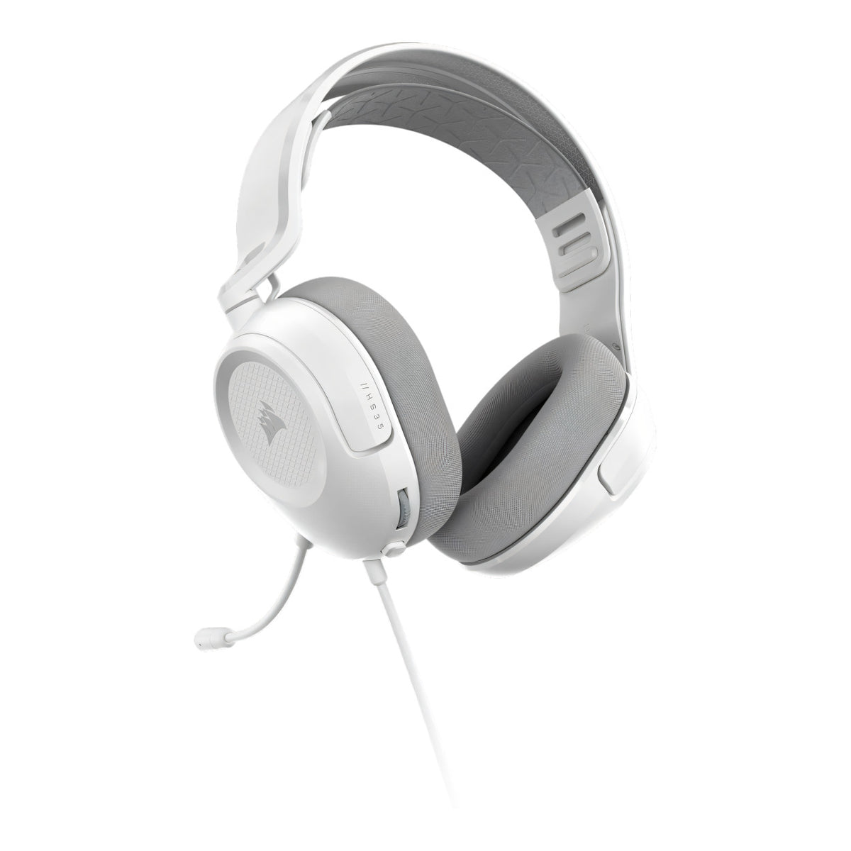 Corsair HS35 v3 Wired Gaming Headset - White CA-9011400-WW