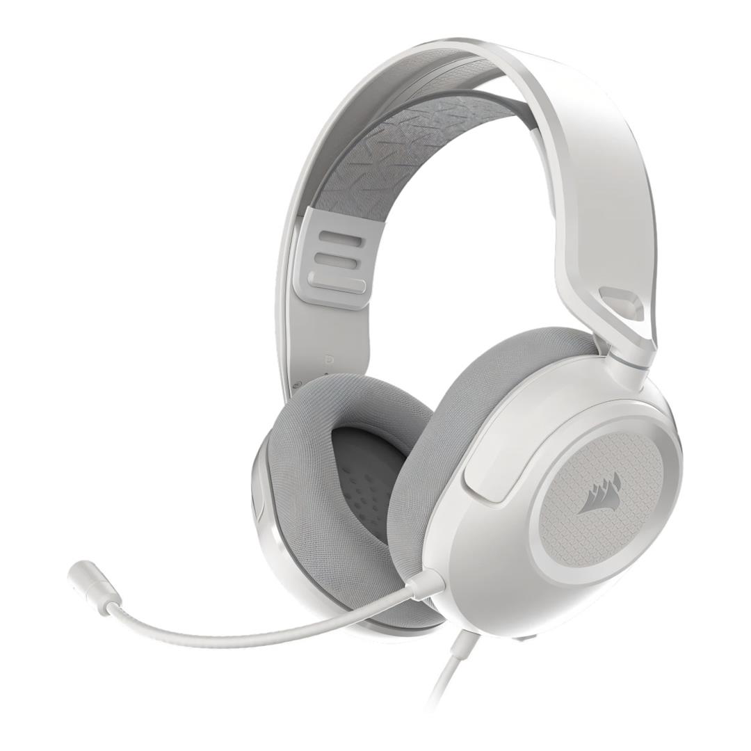 Corsair HS35 v3 Wired Gaming Headset - White CA-9011400-WW