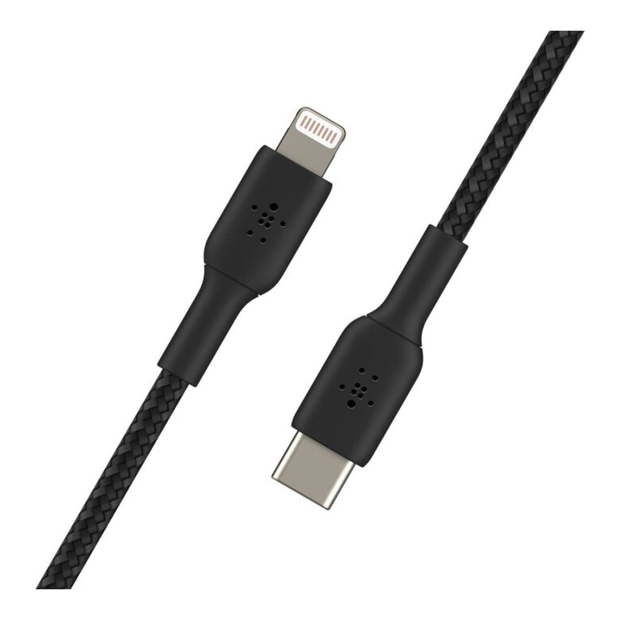 Belkin BoostCharge Pro 1m Braided USB-C to Lightning Cable - Black CAA004BT1MBK