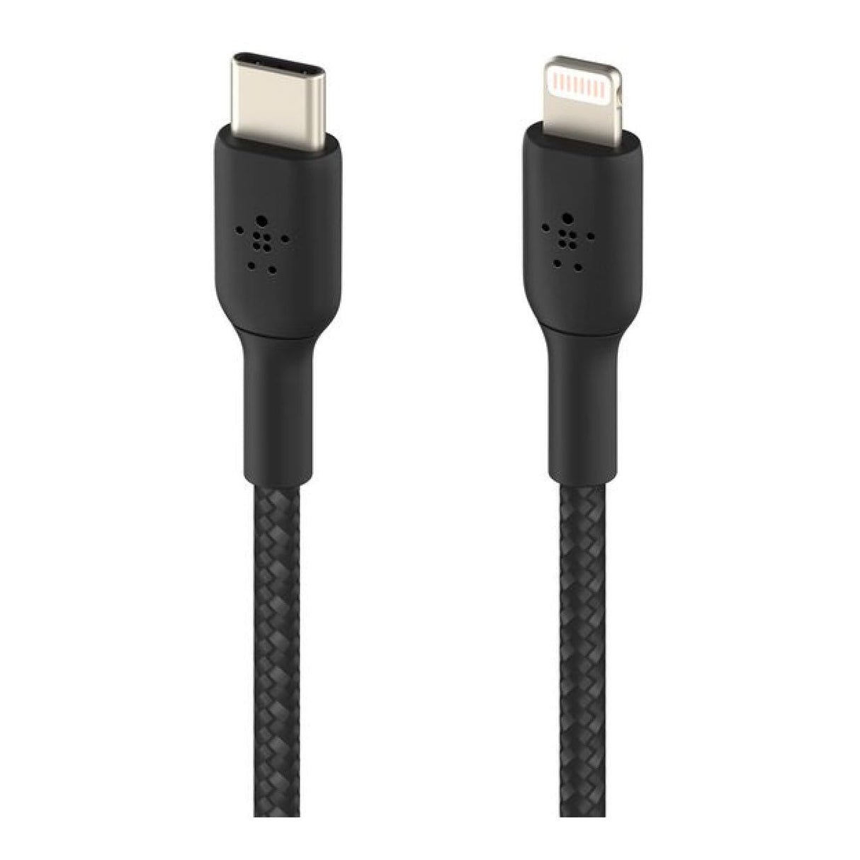 Belkin BoostCharge Pro 1m Braided USB-C to Lightning Cable - Black CAA004BT1MBK