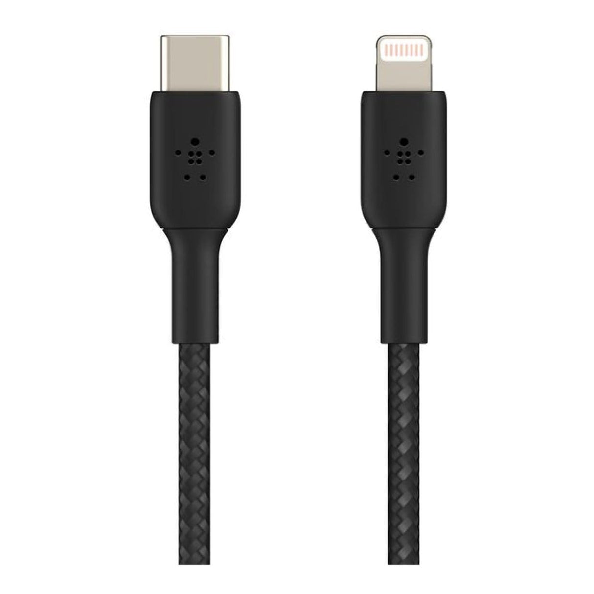 Belkin BoostCharge Pro 1m Braided USB-C to Lightning Cable - Black CAA004BT1MBK