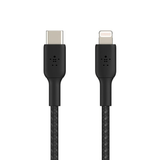 Belkin BoostCharge USB Type-C to Lightning 2m Braided Cable Black CAA004BT2MBK