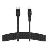 Belkin 2m BoostCharge Pro Flex USB-C to Lightning Cable Black CAA011BT2MBK