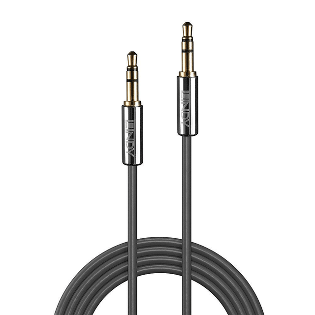 Lindy 5m Cromo Line 3.5mm Audio Cable CAB-3.5MM-M-M-5M-L