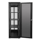 Linkbasic 42U 1M Deep Cabinet 4 Fans 3 Shelves & Perforated Steel Doors