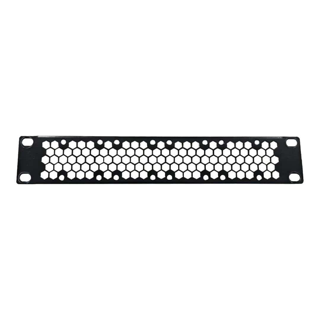 Linkbasic 10-inch 1U Perforated Blank Panel for Mini Rack CAB-B1PMR