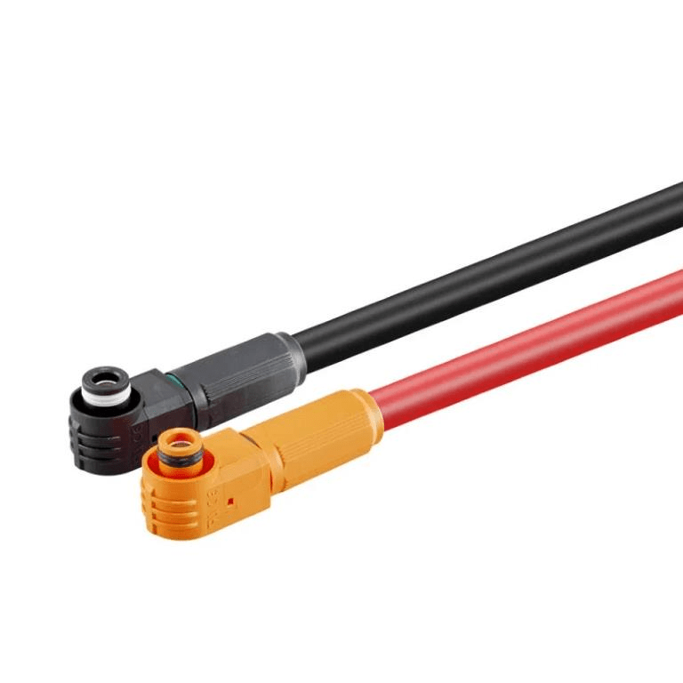 LinkQnet Red and Black DC Cable 1.8m CAB-BAT-PK1.8M-TG
