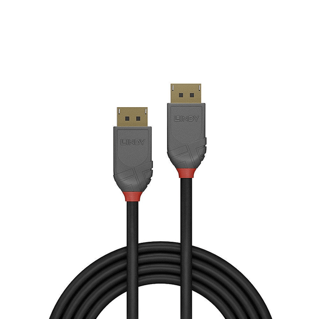 Lindy 15m Anthra Line Display Port Cable CAB-DISPLAYMM-15ML