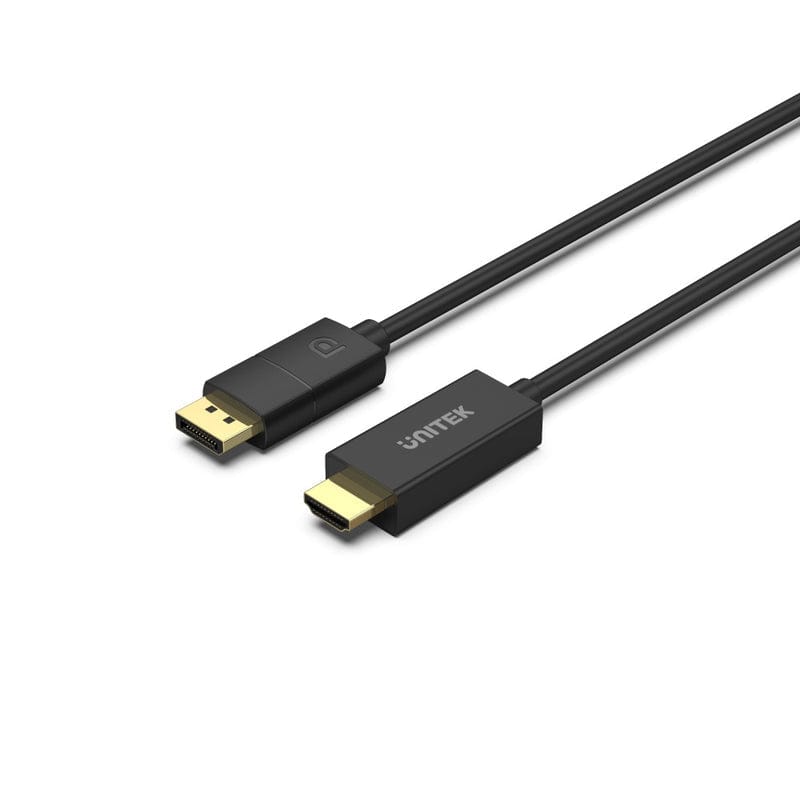 Unitek 1.8m DisplayPort to HDMI 2.0 4K Cable CAB-DP1.2-HDMI-1.8M