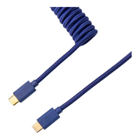 Keychron Coiled Type-C Aviator Cable 1.3m Blue CAB-L