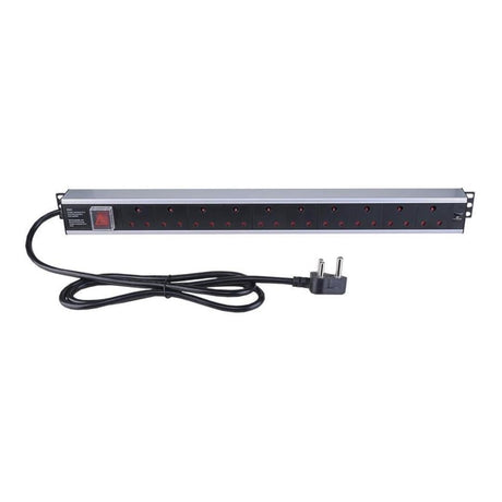 Linkbasic 10-way Aluminium Moulded Rack Mount PDU CAB-P10OPEN (Open Box)