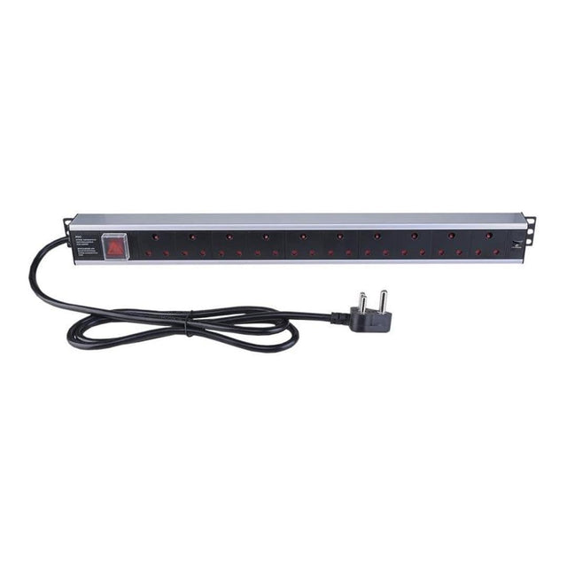 Linkbasic 10-way Aluminium Moulded Rack Mount PDU CAB-P10OPEN (Open Box)