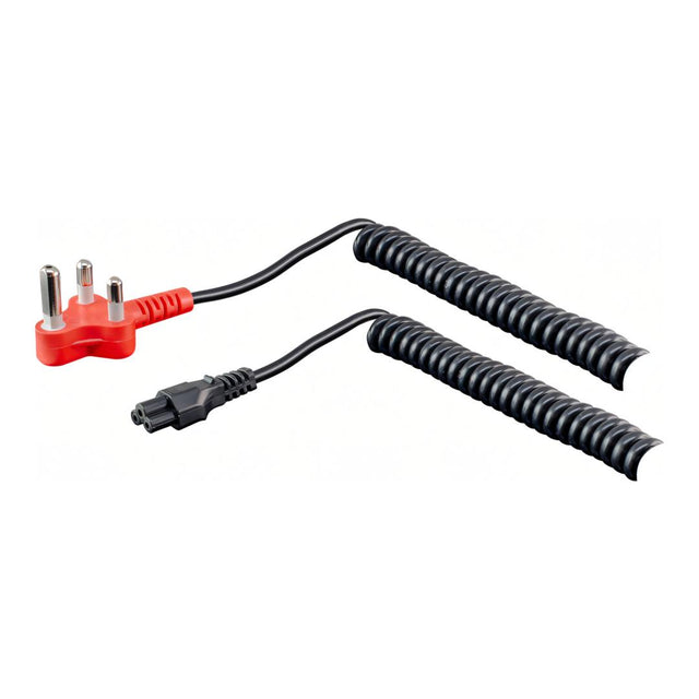 LinkQnet 0.6-1.8m Dedicated IEC C5 Clover Coiled Power Cable CAB-PWR-D-CLO-CURL