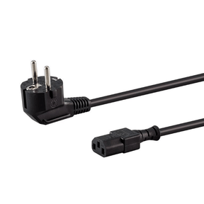 LinkQnet Schuko to IEC 13 Female Power Cable 1.8m CAB-PWR-SHUCKO-IEC
