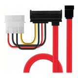 LinkQnet (RU) 0.3m Internal SATA Combo Cable - Red CAB-SATA-INT-0.3M-LQ