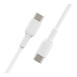 Belkin BoostCharge Type-C Male to Male Cable 1m White CAB003BT1MWH
