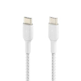 Belkin BoostCharge USB Type-C to USB Type-C 1m Braided Cable 2-pack White CAB004BT1MWH2PK