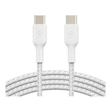 Belkin BoostCharge Type-C Male to Male USB Braided Cable 2m White CAB004BT2MWH