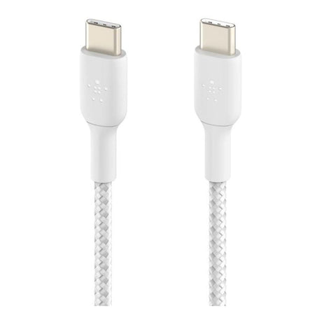 Belkin BoostCharge Type-C Male to Male USB Braided Cable 2m White CAB004BT2MWH
